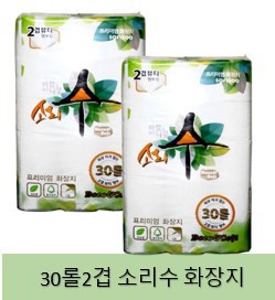 30롤 2겹 소리수 화장지