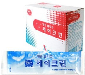 세이크린물수건